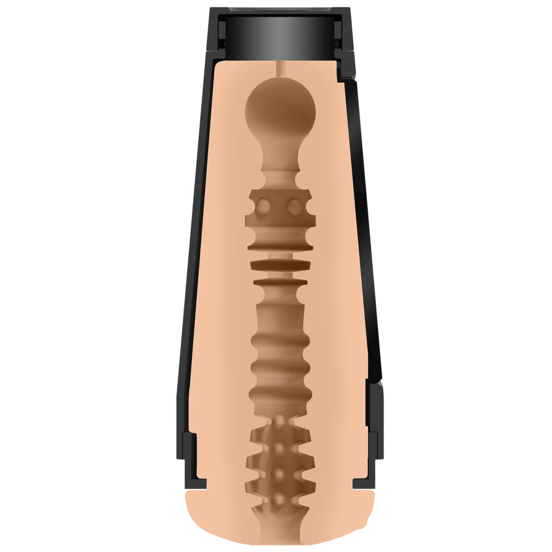 Masturbadora vaginal de tacto cálido – Vanilla - Imagen 4