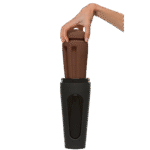 Masturbador vaginal con exterior rígido, Vanilla - Imagen 6