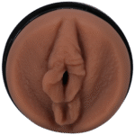Masturbador vaginal con exterior rígido, Vanilla - Imagen 2