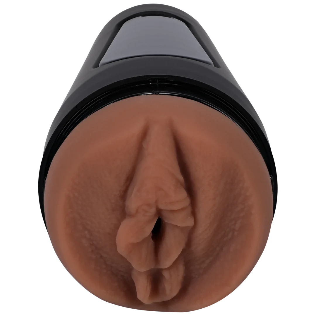 Masturbador vaginal con exterior rígido, Vanilla - Imagen 4