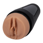 Masturbador vaginal con succión regulable – Vainilla - Imagen 5