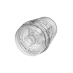 Masturbador masculino con carcasa transparente – ULTRASKYN - Imagen 3