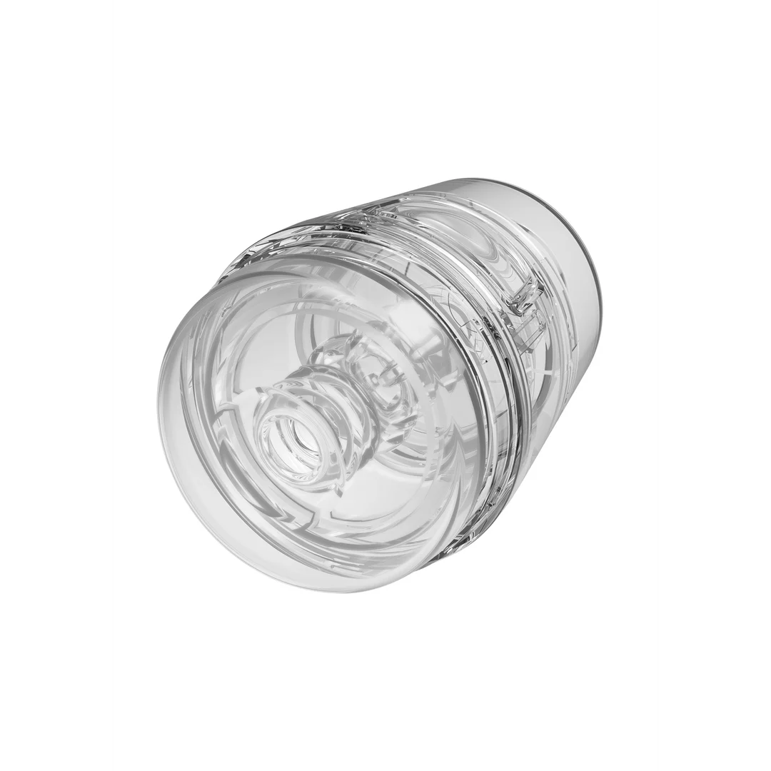 Masturbador masculino con carcasa transparente – ULTRASKYN - Imagen 3
