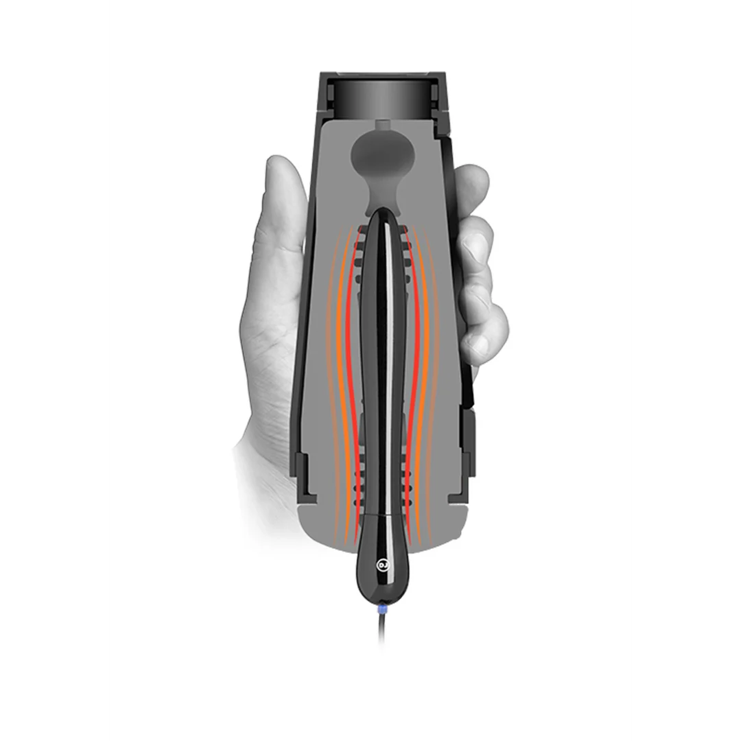 Masturbador con calentamiento USB | Accesorio calefactor - Imagen 2