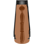 Vagina masturbadora con empuñadura flexible – masturbador ULTRASKYN - Imagen 5