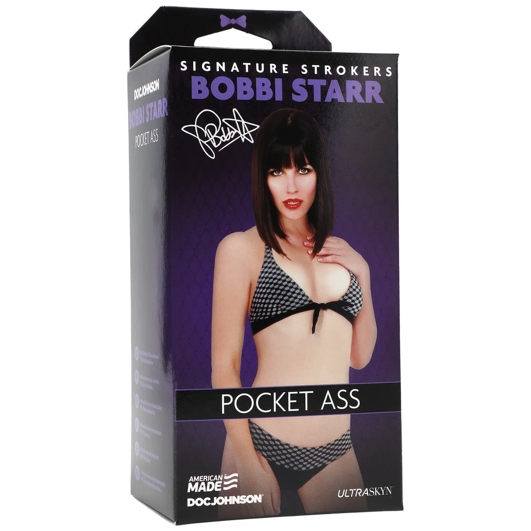 Masturbador anal con material ULTRASKYN realista – ULTRASKYN Pocket Ass Masturbator - Imagen 1