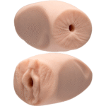 Masturbador vaginal con interior afelpado – Masturbador de bolsillo vaginal y anal - Imagen 4