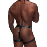 Tanga BDSM para hombre con cierre de castidad, para un look atrevido y ajustado - Male Power