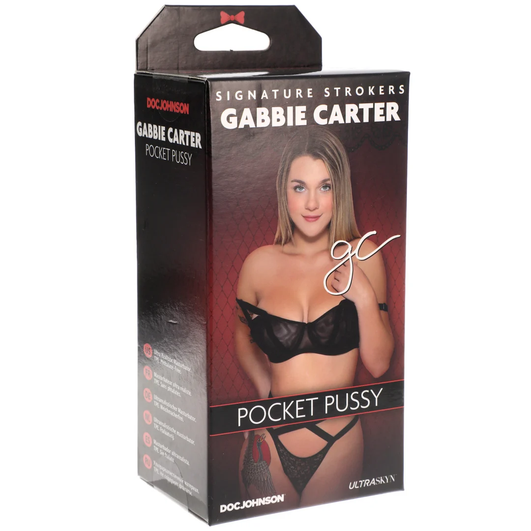 Masturbador Gabbie Carter ULTRASKYN Pocket Pussy - Imagen 1