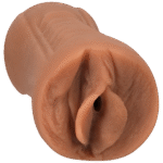 Masturbador vaginal con textura realista, Caramel - Imagen 2