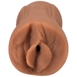 Masturbador vaginal con textura realista, Caramel - Imagen 3