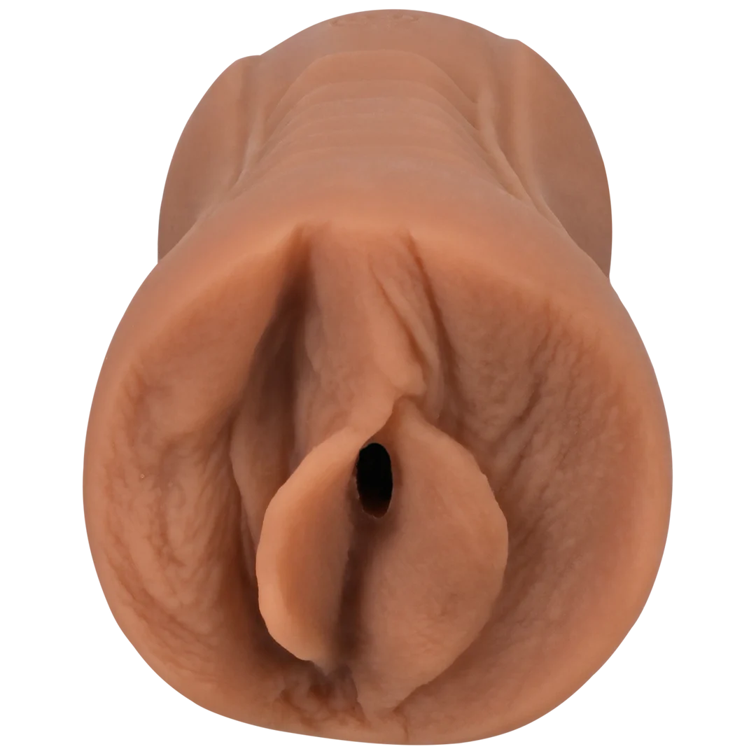 Masturbador vaginal con textura realista, Caramel - Imagen 3