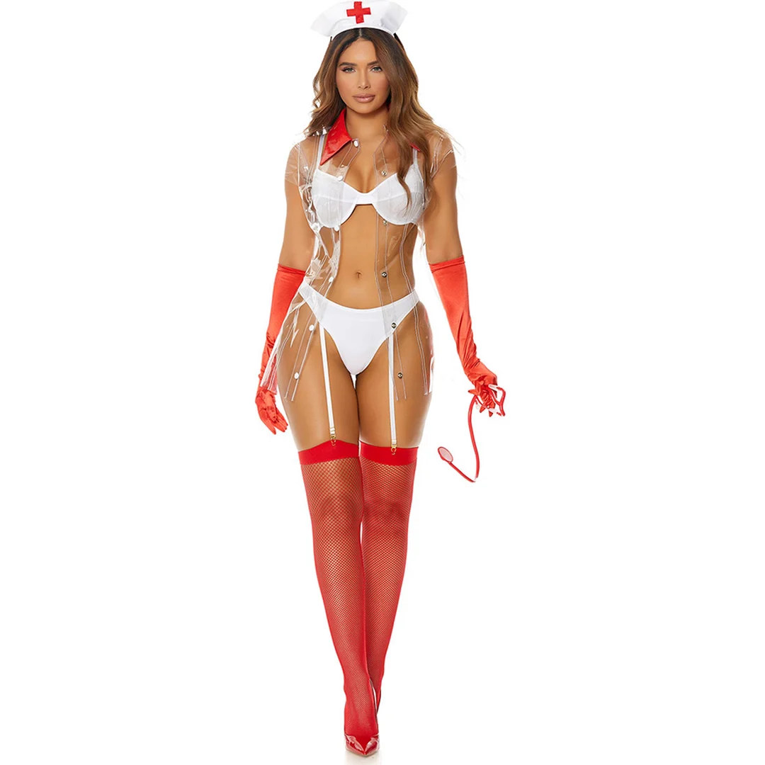 Lencería de role play con un seductor look de enfermera para noches divertidas – LIN - Imagen 2