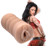 Masturbadora vaginal con material UR3 realista – ULTRASKYN Pocket Pussy Masturbator - Imagen 5