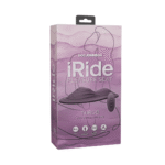 Asiento de placer Doc Johnson iRide Throb en morado suave