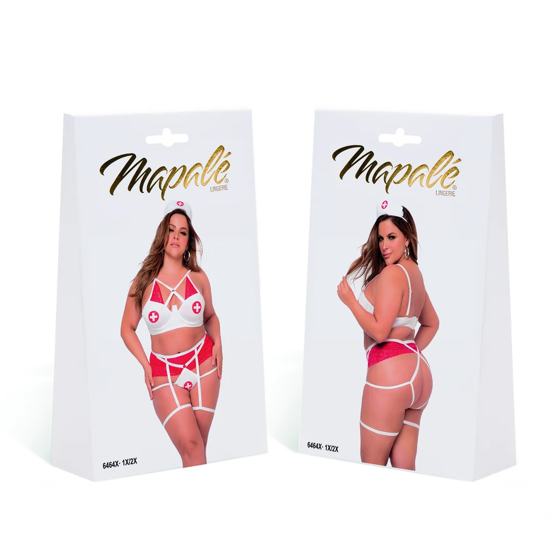 Disfraz de enfermera Mapalé L/XL - Imagen 10