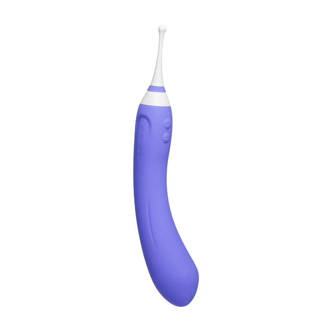 Vibrador dúo Lovense con mando a distancia, morado - Imagen 3