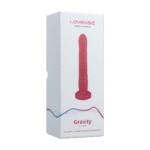 Vibrador con movimientos de empuje y vibración controlados por app, rojo Lovense Lovense