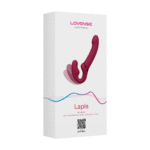 Dildo doble sin arnés con cuello ajustable – Lapis
