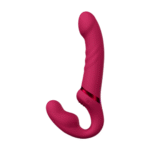 Dildo doble sin arnés con cuello ajustable – Lapis - Imagen 3