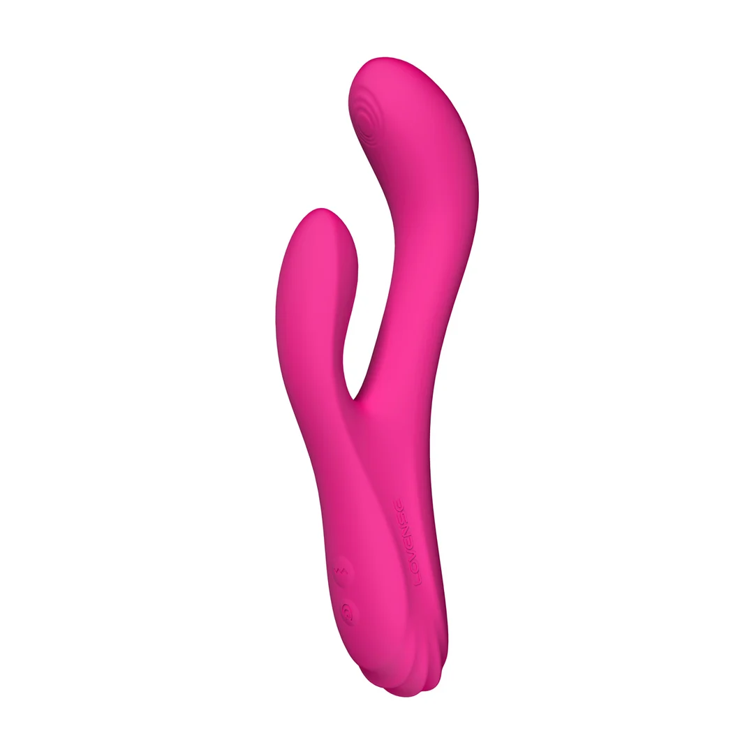 Vibrador rabbit de Lovense – oscilante, con calor y mando a distancia, rosa Lovense - Imagen 6