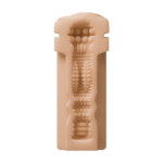 Masturbador vaginal con funda suave – Carne - Imagen 4