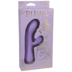 Vibrador tipo conejo de silicona recargable Aura