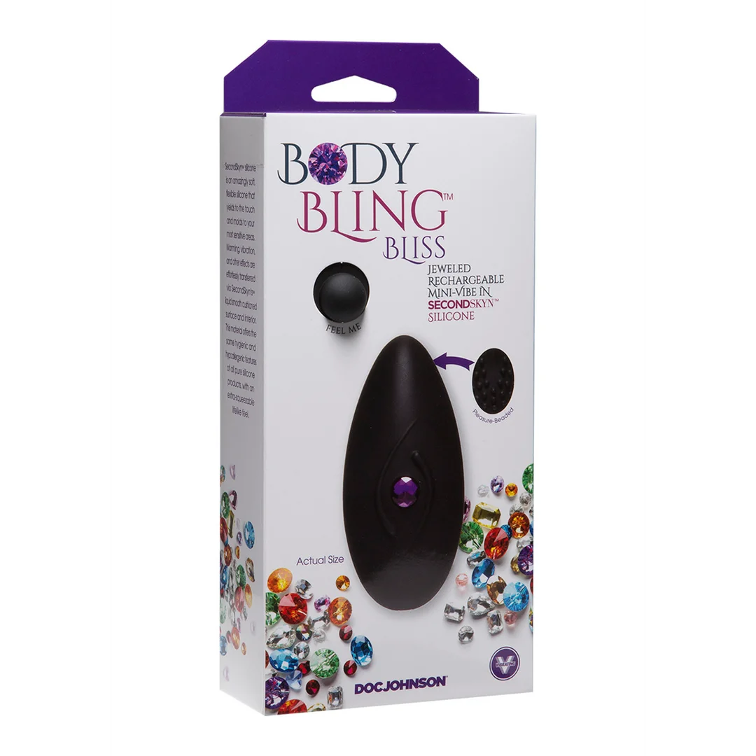 Mini vibrador flexible Doc Johnson Bliss - Imagen 1