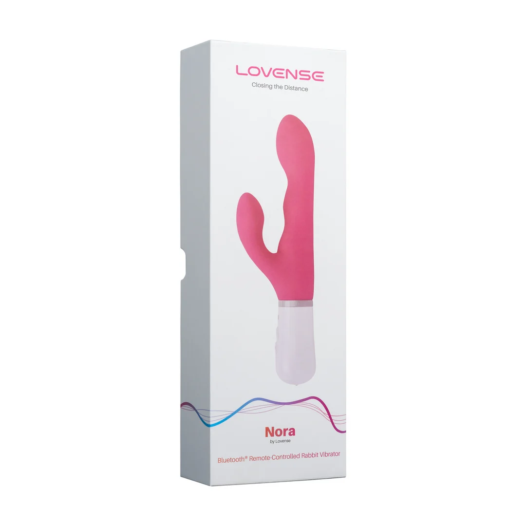 Vibrador tipo rabbit – control remoto por Bluetooth – rosa Lovense Lovense - Imagen 1