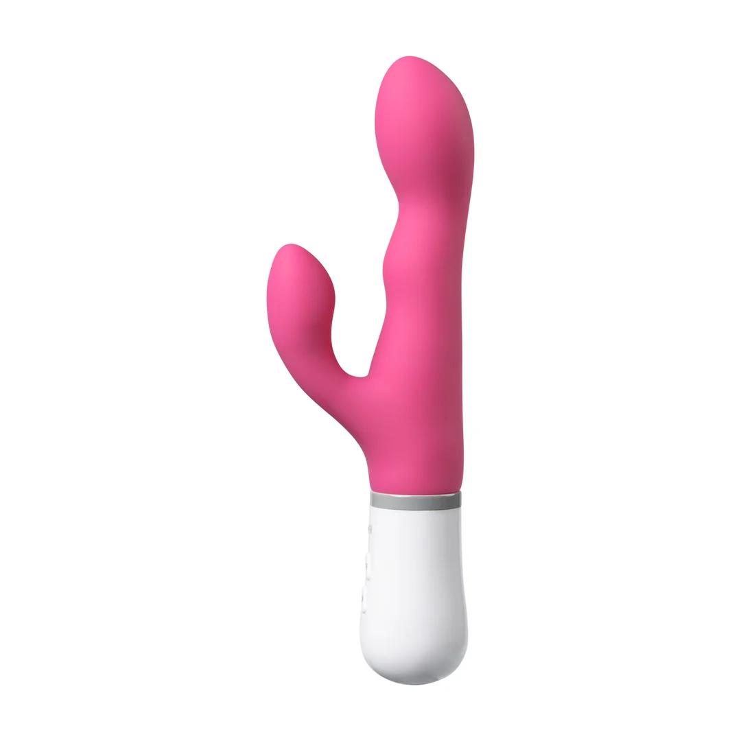 Vibrador tipo rabbit – control remoto por Bluetooth – rosa Lovense Lovense - Imagen 5
