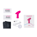 Vibrador tipo bullet con control mediante app y amplia superficie de contacto curvada · Lovense rosa - Imagen 4