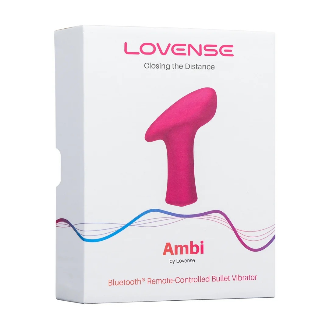 Vibrador tipo bullet con control mediante app y amplia superficie de contacto curvada · Lovense rosa - Imagen 1