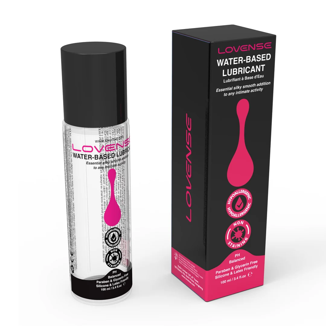 Lubricante con base de agua, suave, hidratante y de larga duración, sin perfume ni sabor, 100 ml, Lovense - Imagen 2