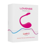 huevo vibrador, portátil y con control desde la app, Lovense rosa Lovense