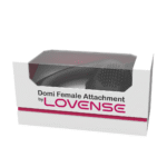 Vibrador tipo wand con diseño curvo, negro, Lovense