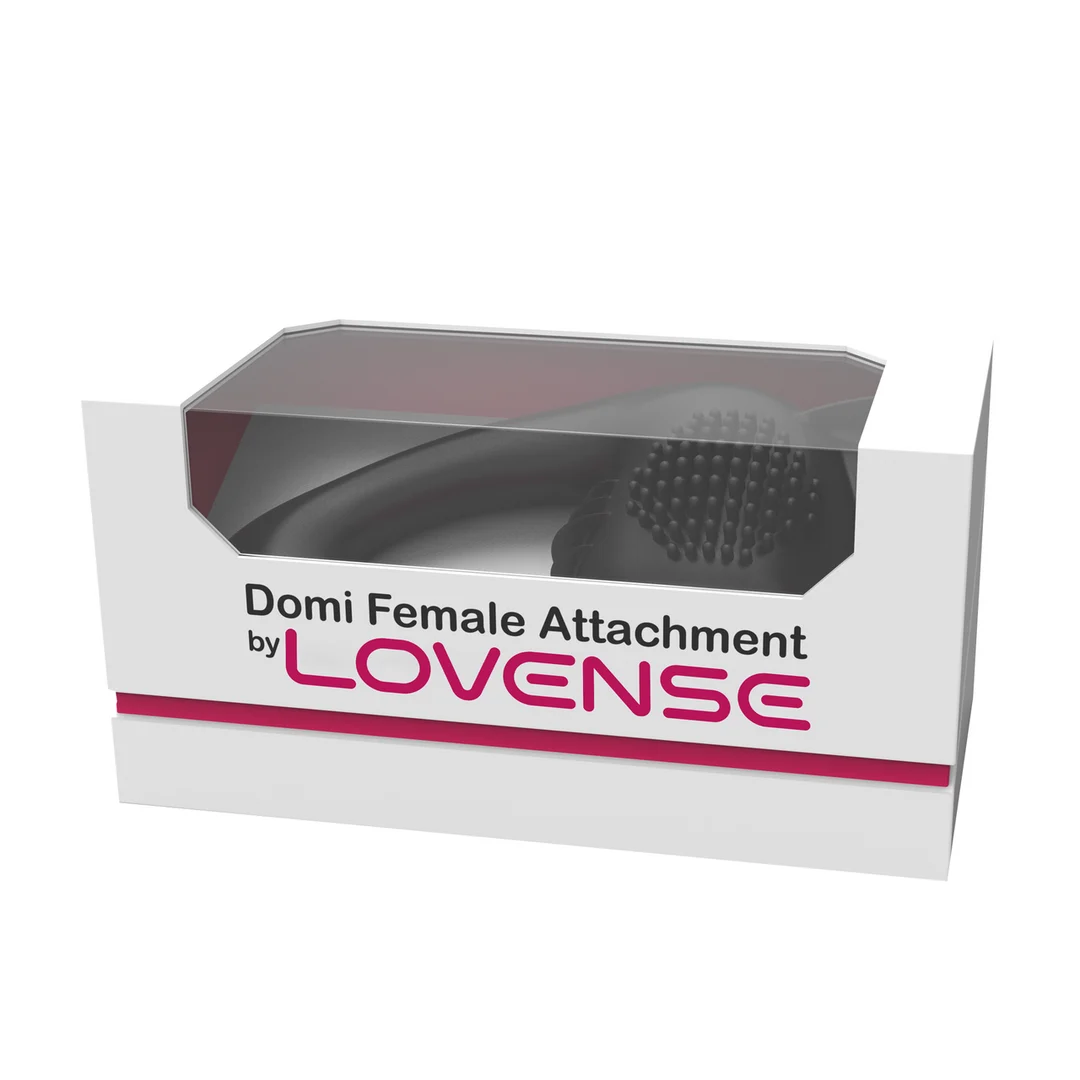 Vibrador tipo wand con diseño curvo, negro, Lovense - Imagen 1