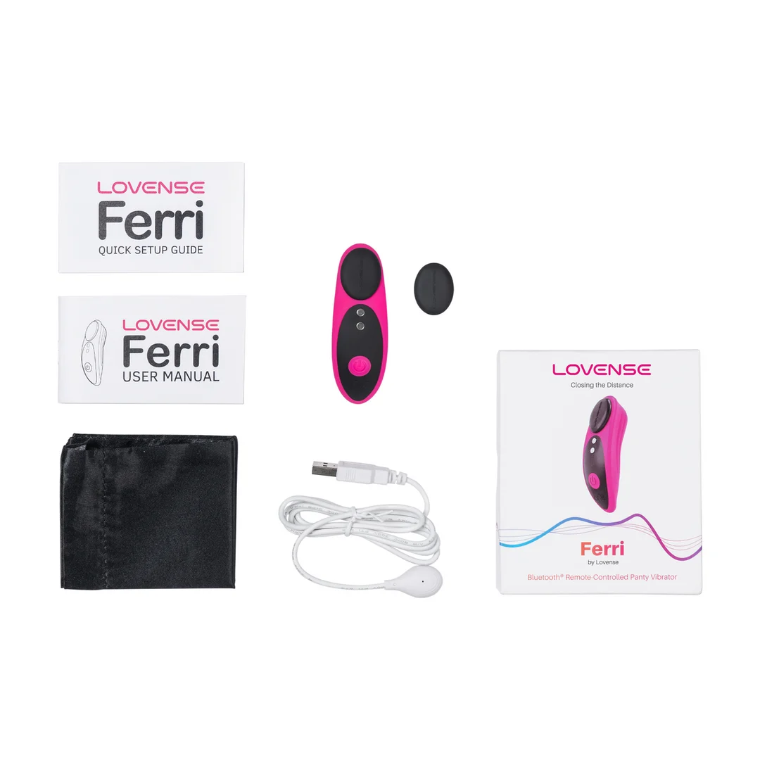 Vibrador de clítoris con control mediante app – Ferri Lovense - Imagen 4
