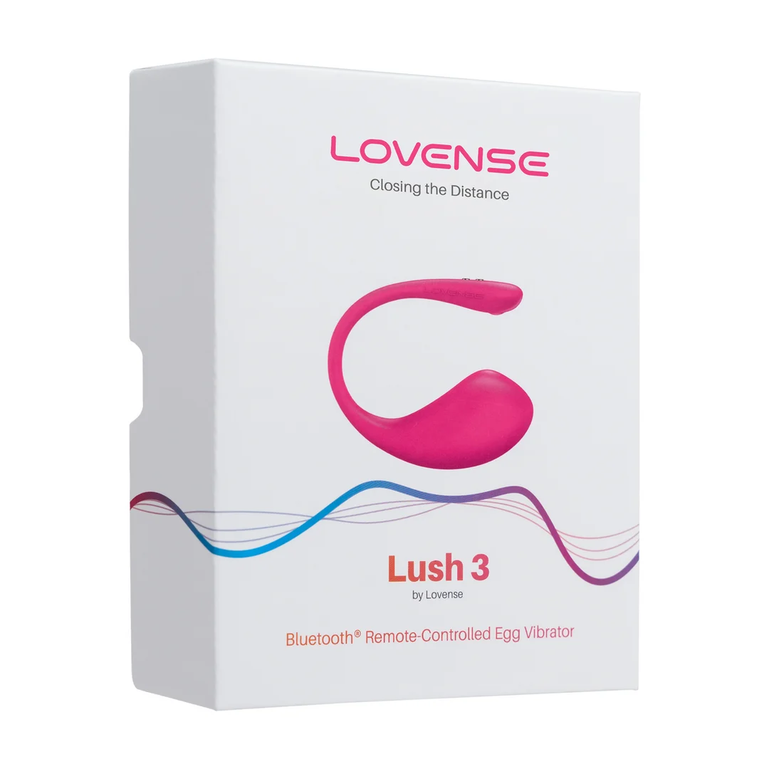 huevo vibrador, portátil y con control desde la app, Lovense rosa Lovense - Imagen 1
