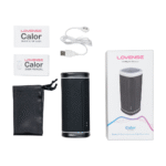 Masturbador vaginal con mando a distancia por Bluetooth, negro - Imagen 5