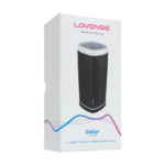 Masturbador vaginal con mando a distancia por Bluetooth, negro