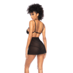 Babydoll de encaje con falda extraíble para realzar tus curvas – LIN - Imagen 2