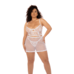 Babydoll con bustier de encaje y tanga para realzar tus curvas – LIN - Imagen 6