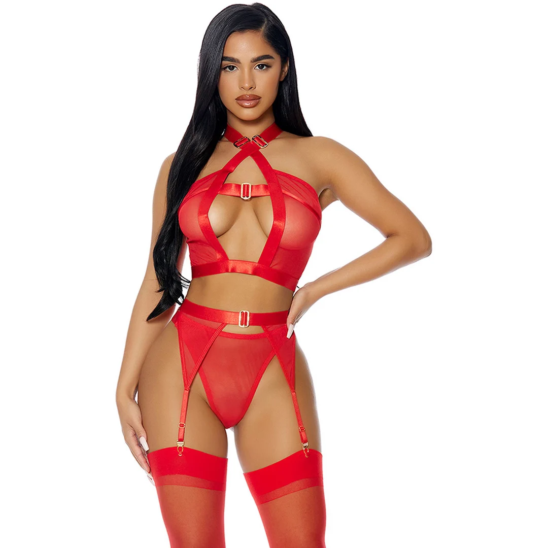 Conjunto de lencería Forplay Golden Hour - Imagen 6