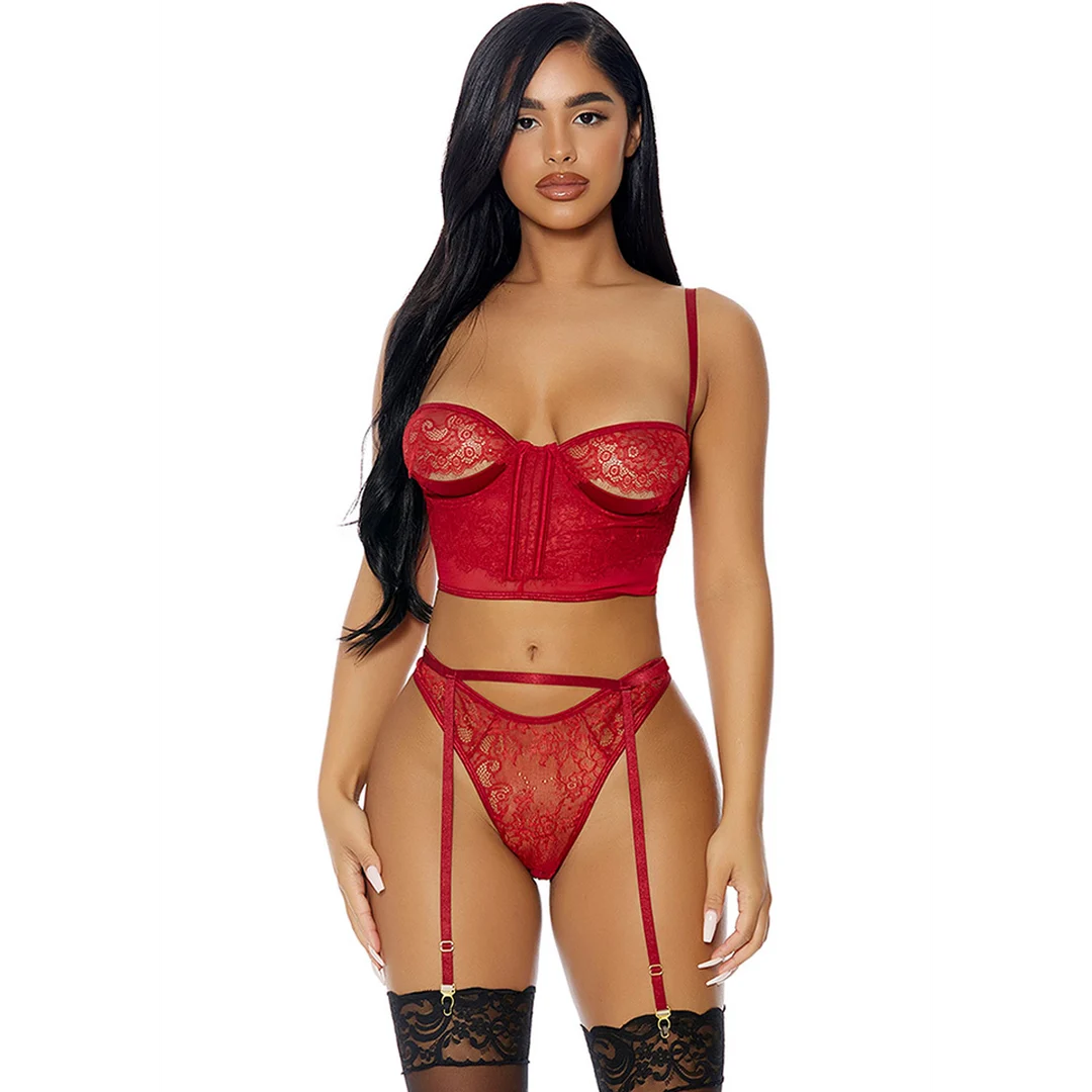 Conjunto de lencería Forplay Peek Inside - Imagen 8
