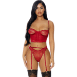 Conjunto de lencería Forplay Peek Inside - Imagen 10