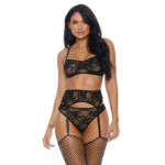 Conjunto de lencería Forplay Lace Me Down - Imagen 2
