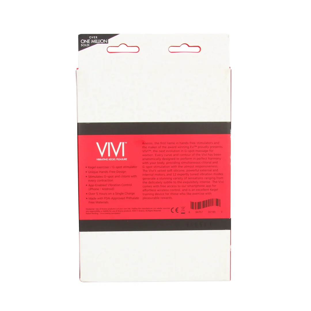Vibrador doble con diseño manos libres – Vivi Aneros - Imagen 3
