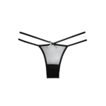 Panty transparente con tiras para un look pícaro – Naughty Vanilla