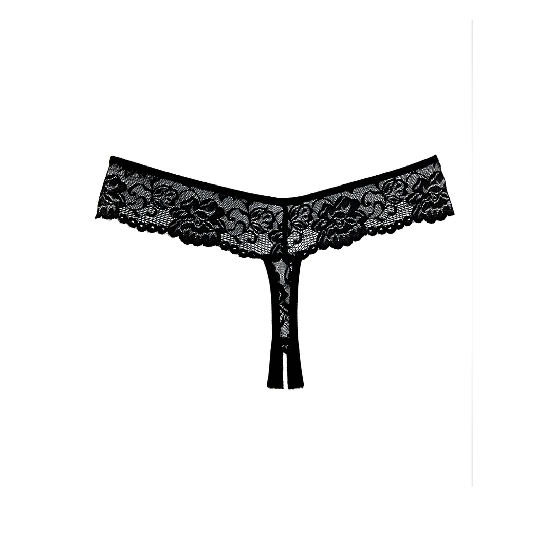 Tanga de encaje sin entrepierna Chiqui Love - Imagen 9