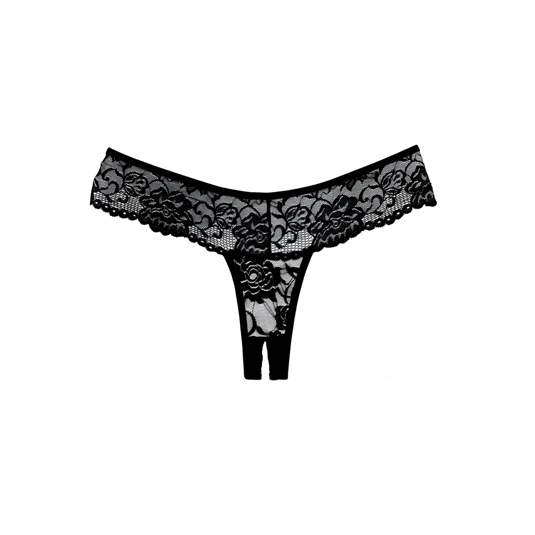 Tanga de encaje sin entrepierna Chiqui Love - Imagen 2